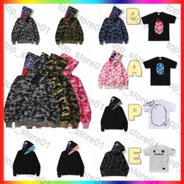 5A 2026 mens women hoodie Designer camouflage hoodies fashion bap printing wgm hoodie paris cardigan classic winter Plush coat sweater hoody Sweatshirts Clothing