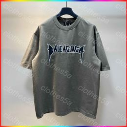 5A Mens Plus T Shirt Paris 2026 Popular Shirts Europe France Luxury Designers Round Neck Embroidered and Printed Loose T Shirt Summer Fashion Luxurys Hip Hop Tees Tops