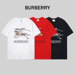 Men's Fashion Letter T Shirt 2026 Designer Tee Women's Tshirt Unisex Luxury Casual Short Sleeve Streetwear High Quality Breathable Fabric Oversized Fit