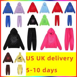2026 Designer Hoodie Mens Spider Hoodie for men Sweatshirts Men's Women's sp5detrhoodie Puff Print Hoodies pants for Winter Casual Clothing spider tracksuit Set