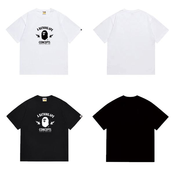 Casual Graphic Tshirt Men Women Street Style Monkey Print Crew Neck Short Sleeve Summer Breathable Cotton Polyester Blend Quick Dry Moisture Wicking Workout Tee