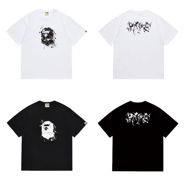 Breathable Fitness Tshirt Men Women Quick Dry Moisture Wicking Monkey Print Crew Neck Short Sleeve Loose Fit Summer Sportswear Gym Casual Streetwear Tee