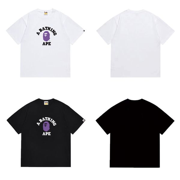 Casual T Shirt Unisex Street Style Monkey Print Crew Neck Short Sleeve Summer Breathable Cotton Polyester Blend Quick Dry Fabric Fitness Sportswear Casual Top